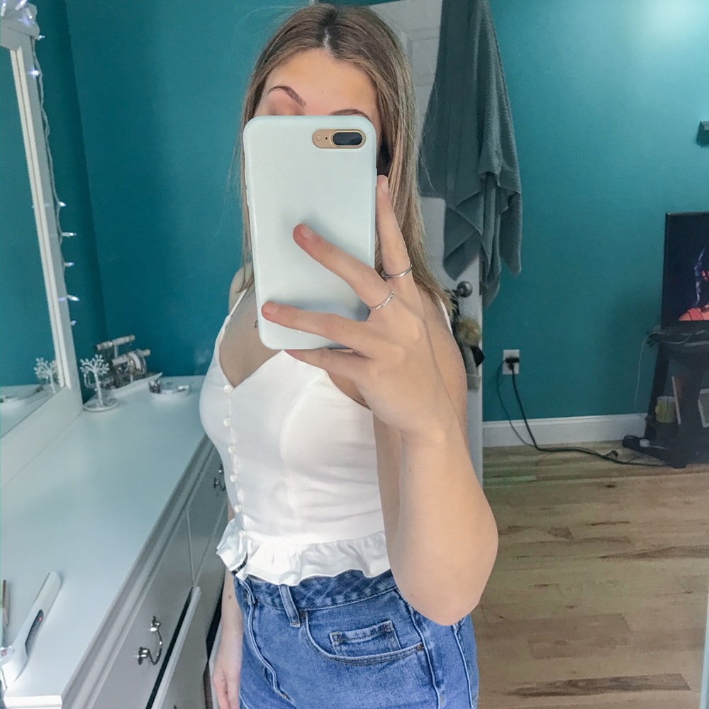 button up tank - Picture 2 of 4